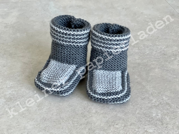 Babyschuhe + Glückwunschkarte