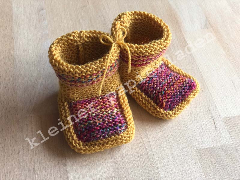 Babyschuhe + Glückwunschkarte