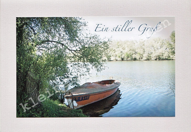 Fotoklappkarte Motiv Rheinauen