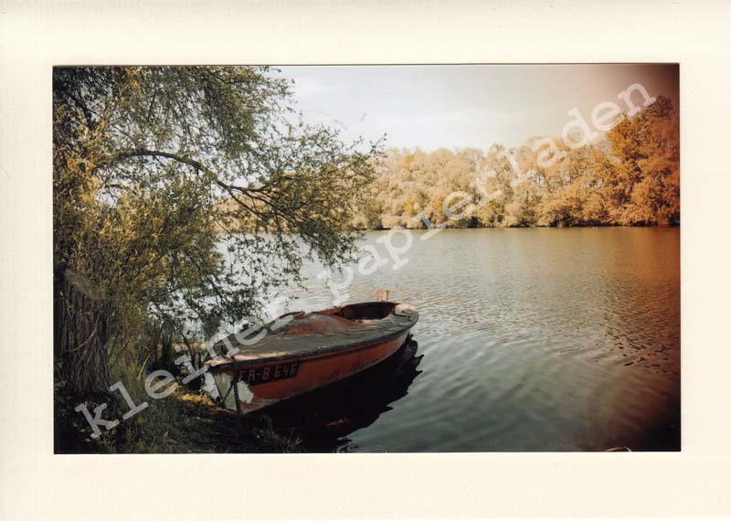 Fotoklappkarte Motiv Rheinauen